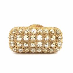 2024 Custom Crystal Evening Cross Body Bag For Women Luxury Rhinestone Clutch