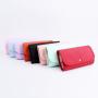 Women Jewelry Pouch Necklace Earings Ear Studs Earrings Rings Packaging Organizer Velvet Inner Separate Jewelry Storage Bag