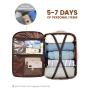 LOVEVOOK wholesale bags Suitcase with 3 Packing Cubes 40L large carry on Flight Approved weekender travel backpacks women men