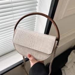 New Design Bag Fashion Hot Sell Round Pu Leather Handbags Woman Bags Pure Color Luxury Women Bag Handbag WF2208013