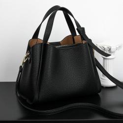 XL016 New Fashion Korean Patten Crossbody Bag For Women Shoulder Bag Female Women Bags Luxury PU Leather Bucket Handbag