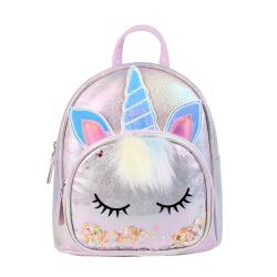 Wholesale Cute custom Cartoon Kids toddlers High Quality Unicorn mochila  conjuntos School bag set Backpack for girl Children