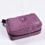 Gelory Hanging Travel Toiletry Bag Portable Waterproof Bag Bathroom and Shower Organizer Kit