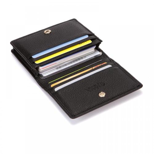 KHF051 2023 New Fashion Large Capacity Unisex ID Credit Card Holders Zipper Wallet Customized Logo Wallet Coins Purse