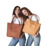 Handbags for Women Shoulder Bag Designer Custom-made Vintage PU Leather Large Tote Bags