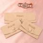 Custom Logo Printed Emboss Snap Button Microfiber Envelope Glasses Pouch Jewelry Watch Necklace Microfiber Bag