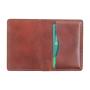 RFID blocking leather card holder bifold wallet credit card holder genuine leather bifold card holder for men