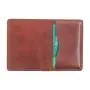 RFID blocking leather card holder bifold wallet credit card holder genuine leather bifold card holder for men