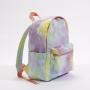 Keymay RTS Stock Hign Quality Hiking Travel Backpack College Backpack School Bag  Corduroy Tie Dye Fashion Backpack
