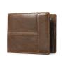 Vintage Genuine Leather Wallets For Man Anti-Theft Short Male Purses Money Clip Credit Card Holder Men Cowhide Wallets