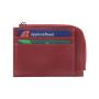 Custom Leather Zipper Wallet With Card Holders Genuine Leather Small Zipper Coin Purse