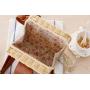 CCF658 Summer Straw Weaving Beach Bag For Women Holiday Shopping Straw Basket Bag Single-Shoulder Straw Small Bag