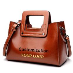 OEM Sac A Main Femme Bolsa Feminina Fashion New Design Genuine Leather Ladies Female Shoulder Tote Bags Handbags Sets For Women