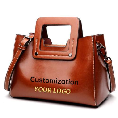 OEM Sac A Main Femme Bolsa Feminina Fashion New Design Genuine Leather Ladies Female Shoulder Tote Bags Handbags Sets For Women