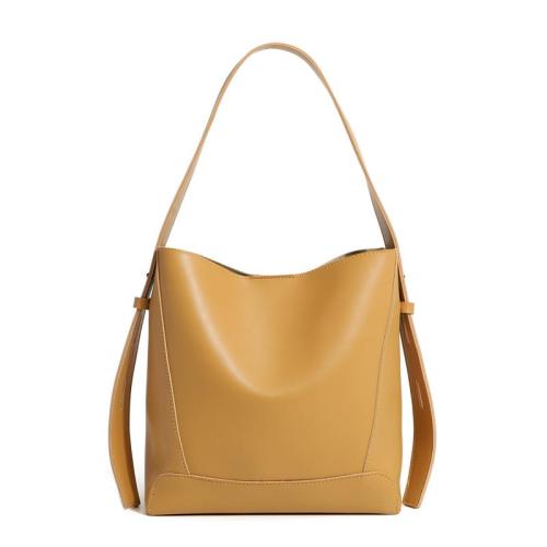 2024 New Trendy Fashion PU Leather Bucket Bags For Women  Portable Casual High-quality Designer Ladies Bucket Bags