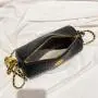 2024 Custom Luxury Leather Crossbody Bag For Fashion Women With Two Balls Shoulder Chain