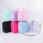 Keymay Popular Back to School Gift Personalized Patch Picnic Cooler Bag Cooler Bags Thermal Insulation Lunch Bag Insulated