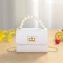 Pearl Crocodile Pattern Women Designer Bags PVC Bag Fashion 2023 Summer Latch Stylish Bags For Women