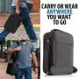 Custom Fabric Carbon Lined Stash Bags Odor Smell-proof Case Smellproof Single Shoulder Bag