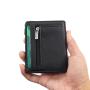 Custom Mens Leather Magic Wallet Minimalist Slim RFID Card Holder Business Wallets For Men
