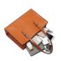 Custom carteras y bolsos de mujer Handbag 3 In 1 Set Tote Bag Pu Leather Crocodile Pattern Female Clutch Handbag
