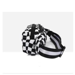 Casual Lightweight Shoulder Bag Plaid Chest Crossbody Daypack For Women Checked Fanny Pack