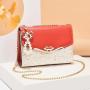 2024 Accept Customized Logo Hand Bag Designer Bags Purse Crossbody Fashion Luxury Heart Latch Women's Sequined Handbags