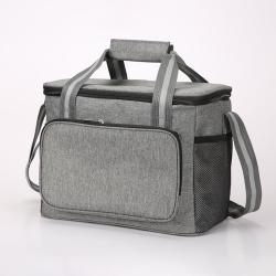 Custom Logo Food Cooler Bags with shoulder strap Waterproof Portable Oxford picnic Tote Insulated Lunch Bag For Women Men