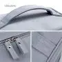 Luxury High Quality Travel Make Up Organizer  Bag Women Pu Leather Cosmetic Makeup Bag Insert Organizer For Cosmetic