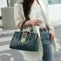 Ladysky 2024  newest fashion ladies handbag quality super fiber designer bags for women large capacity female hand bag factory 3