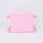 Durable Waterproof  PVC Window Portable Handle Wash Toiletry Bag Open Top Transparent Travel Cosmetic Bags Clear Toiletry Bag