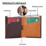 Modern Fashion Luxury Smart Minimalist Slim RFID Card Holder Ultra thin Leather Wallet PU Wallet Case with Coin Pocket