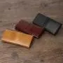 XL286 2024 Imported Classic Long Soft Leather Wallet Men Genuine Leather Card Holder Wallet For Men Business Person Purse