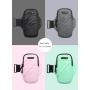 ZR019 Sports PU Cycling Running Wrist Bag Music Waterproof Adjustable Mobile Phone Bag With Earphone Hole Outdoor Arm Bag Travel
