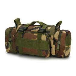 ZX010 Outdoor Waterproof Waist Bag Hiking Camping Sports Travel Single Shoulder Crossbody Sling  Bag