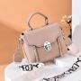 2023 New Fashion Versatile Ins Women's Bag Mini Handheld Shoulder Bag Luxury Lock Buckle Handheld Women's Bag