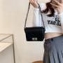New niche one shoulder fashionable high-end small square bag