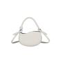 Summer Retro Candy Color  Fresh Lady's Bag French Hign Sense Bead Single Shoulder Bag Popular Simple Mini Shell Focusrite Bag