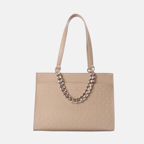 SUSEN CHRISBELLA 2022 Women's PU Tote Bag Large Female Shoulder Bags With Small Purse women's handbags with zipper for women