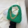 2023 Hot pu leather shoulder fur tote ladies purses and handbags bag women's handbag