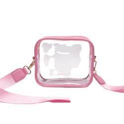 Wholesale Women Fashion Shoulder Bag ClearJelly Clutch Purse Transparent Crossbody Bag for Woman