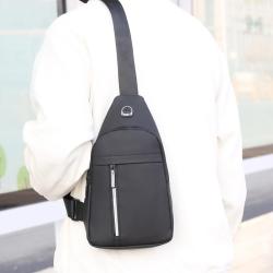 Men's new minimalist casual shoulder bag
