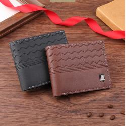 Popular Design New Men's Wallet Soft Leather Light Money Clip Large Capacity Coin Purse Multi Card Pocket Card Case