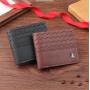 Popular Design New Men's Wallet Soft Leather Light Money Clip Large Capacity Coin Purse Multi Card Pocket Card Case