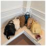 ZR181 Wholesale Of New Korean Soft Leather Women's PU Backpack Waterproof Wear-resistant Fashion Travel Backpack