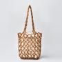 2024 Summer Tote Bags Women Handbags Purse Ladies Casual Shoulder Beach Bag Tote Handbags Wooden Bead For Holiday