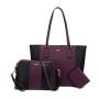 BRAND LOVEVOOK 2020 NEW HOT SALE fashion pu leather  three-piece tote handbags Delicate design  handbags for women