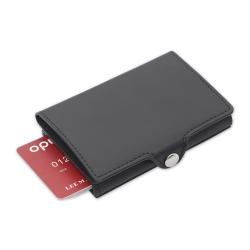 Pop up Credit Card Holder Leather Zipper  Walletfor Men Rfid Blocking Card holder