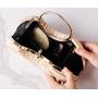 2024 New Arrival ladies party wrinkle clutch bag purses polyester fabric women's dress clutch bag dinner evening clutch bags