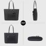 2023 LOVEVOOK 2pc ladies bags famous luxury shoulder bag 15.6in work school computer bags large women Laptop tote handbags